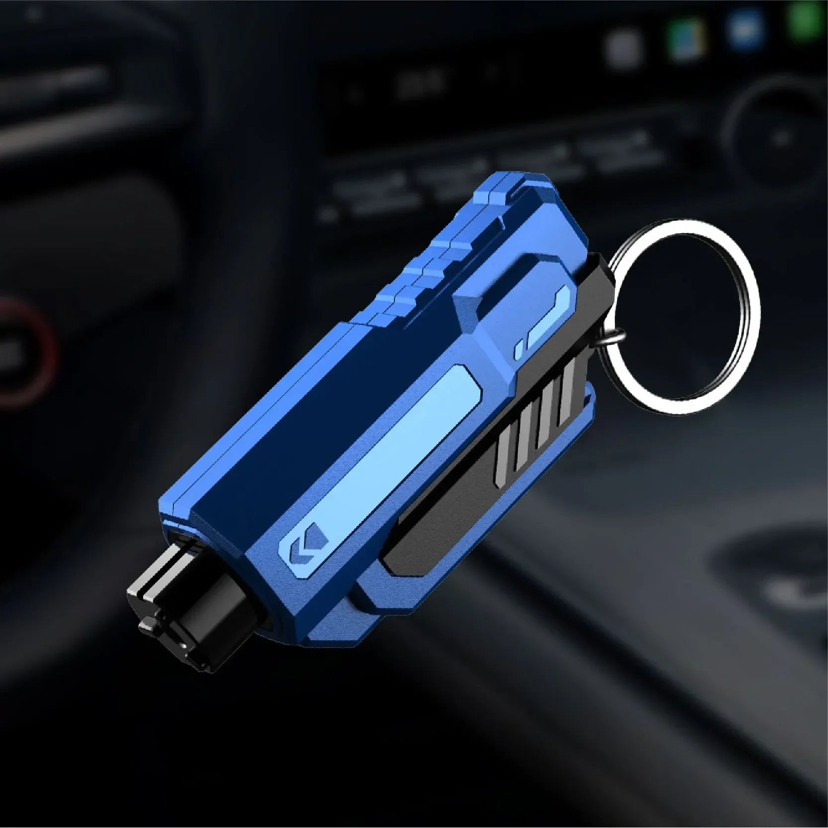 Marteau de sécurité pour voiture, Mini voiture avec un marteau d'évasion multifonctionnel pour casser le verre, marteau de sauvetage, fenêtre de voiture en une seconde