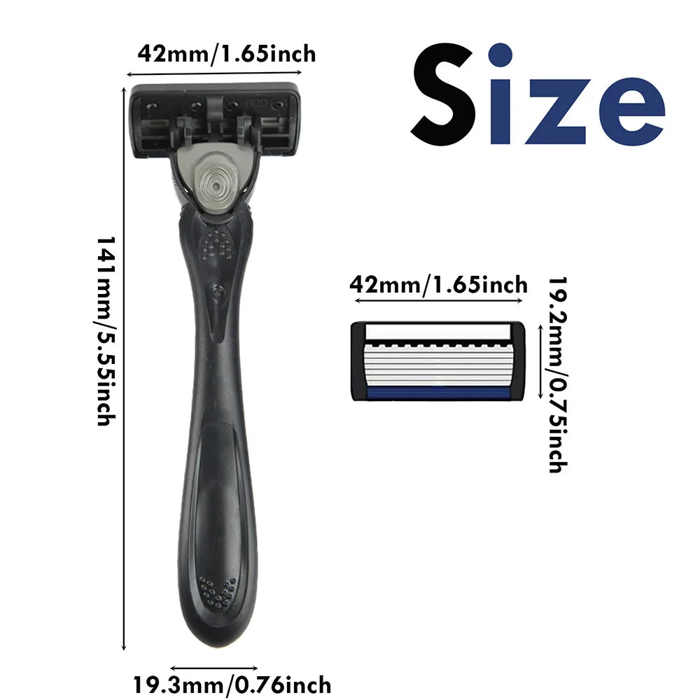 Rasoir ours rasoir pour hommes Intelligent humide sec barbe rasage tondeuse rasoir barbe dissolvant ABS tondeuse Rechargeable