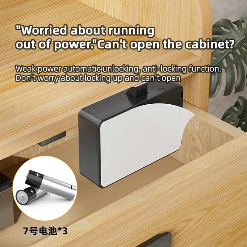 Serrure de porte intelligente en bois, serrure électronique Invisible, carte RFID, déverrouillage NFC, boîte aux lettres sans clé, casier, tiroir de meubles, serrures intelligentes