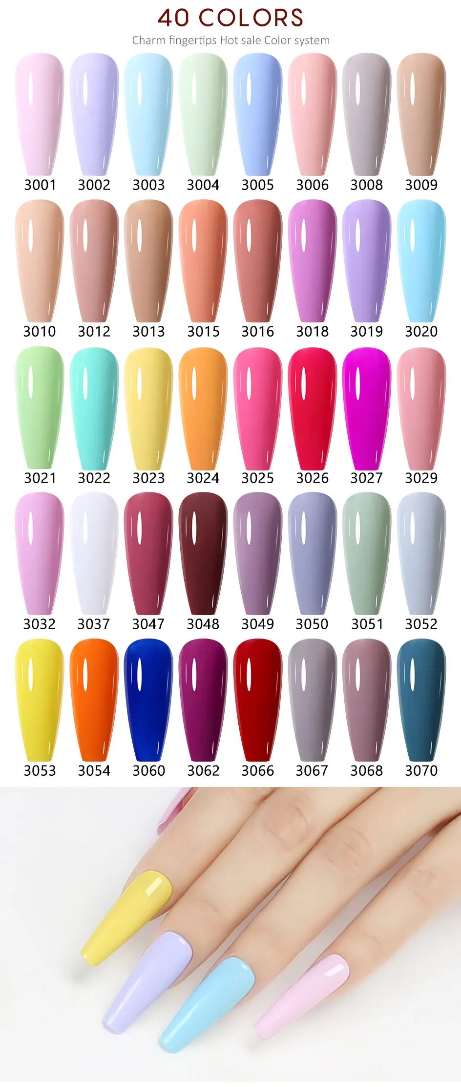 NAILCO 15ml Vernis à ongles Gel Vernis Semi Permanent UV Gel Vernis manucure Vernis Nail Art Nude Gel Poliish
