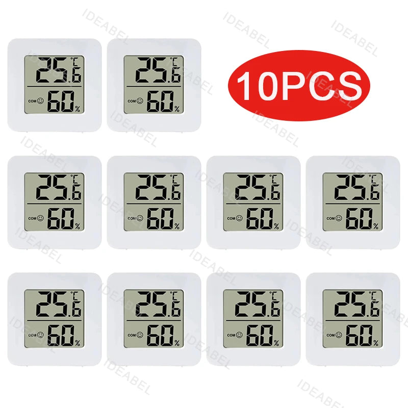 1-10P Mini thermomètre intérieur LCD numérique température ambiante hygromètre jauge capteur humidité mètre thermomètre intérieur température