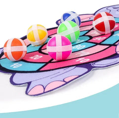 Jeux éducatifs jeu de fléchettes Stickey balle fléchette enfant jouet enfant Montessori jeux Sports d'intérieur pour enfants Montessori jouets cadeau