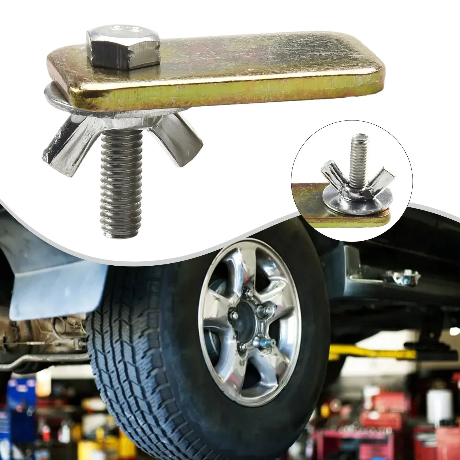 Clé à cliquet pour cric de voiture, ciseaux de voiture permettant d'économiser du travail, clé à cliquet pour pneu, clé à cosse de roue, outil de réparation manuel en acier à haute teneur en carbone