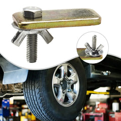 Clé à cliquet pour cric de voiture, ciseaux de voiture permettant d'économiser du travail, clé à cliquet pour pneu, clé à cosse de roue, outil de réparation manuel en acier à haute teneur en carbone