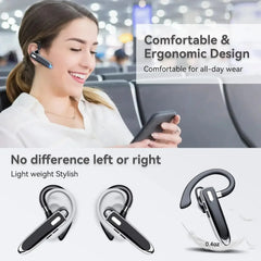 Casque sans fil Bluetooth écouteur avec microphon ENC suppression du bruit mains libres parlant casque affaires Auriculares conduite