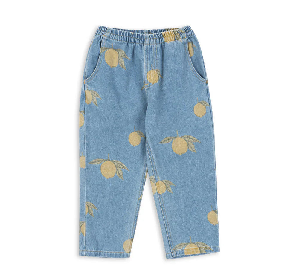 Robe imprimée mignonne pour filles, ensemble de vêtements pour tout-petits, veste à bretelles en jean, robes à enfiler en denim pour enfants, pantalons en jean combiné, marque KS, 2024