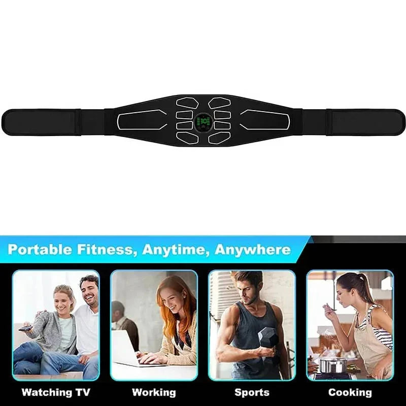 Ceinture de massage abdominale de 120cm, équipement de Fitness, Toner musculaire, entraînement musculaire abdominal