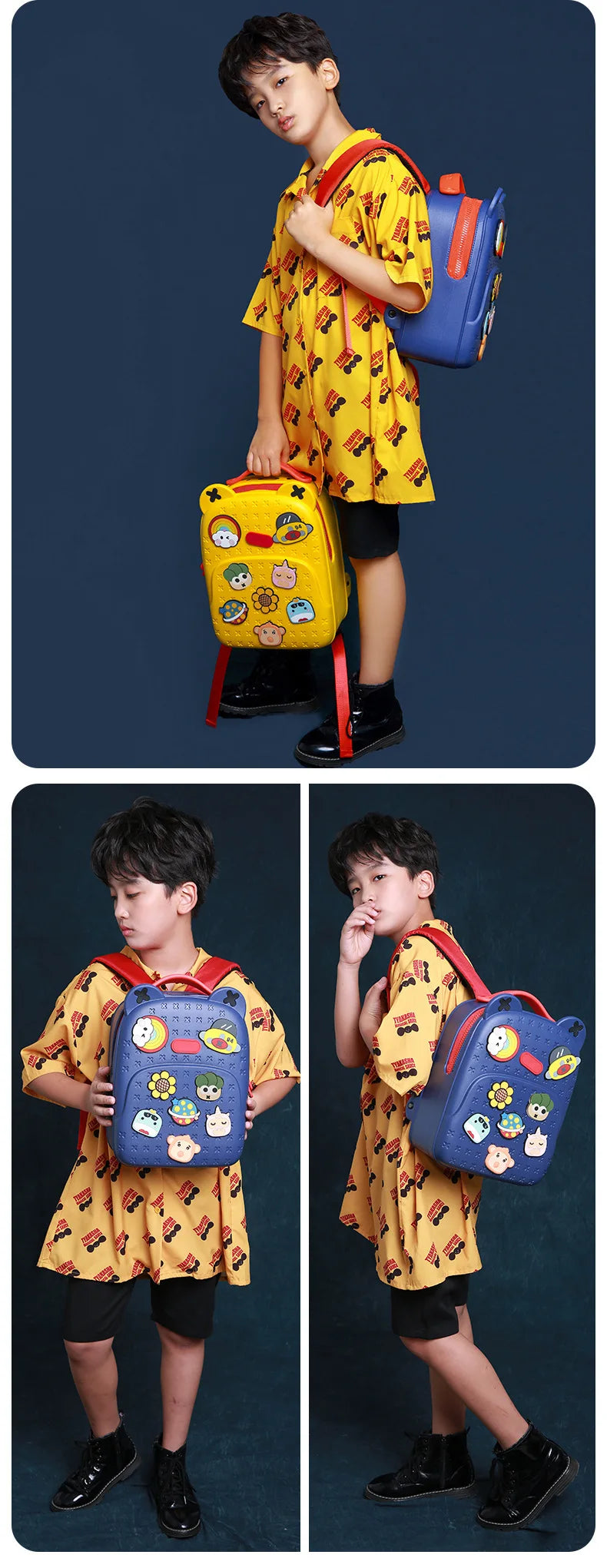 Sac à dos d'école étanche pour fille et garçon, à motif de dessin animé, à la mode, pour la maternelle, Kawaii, cadeau