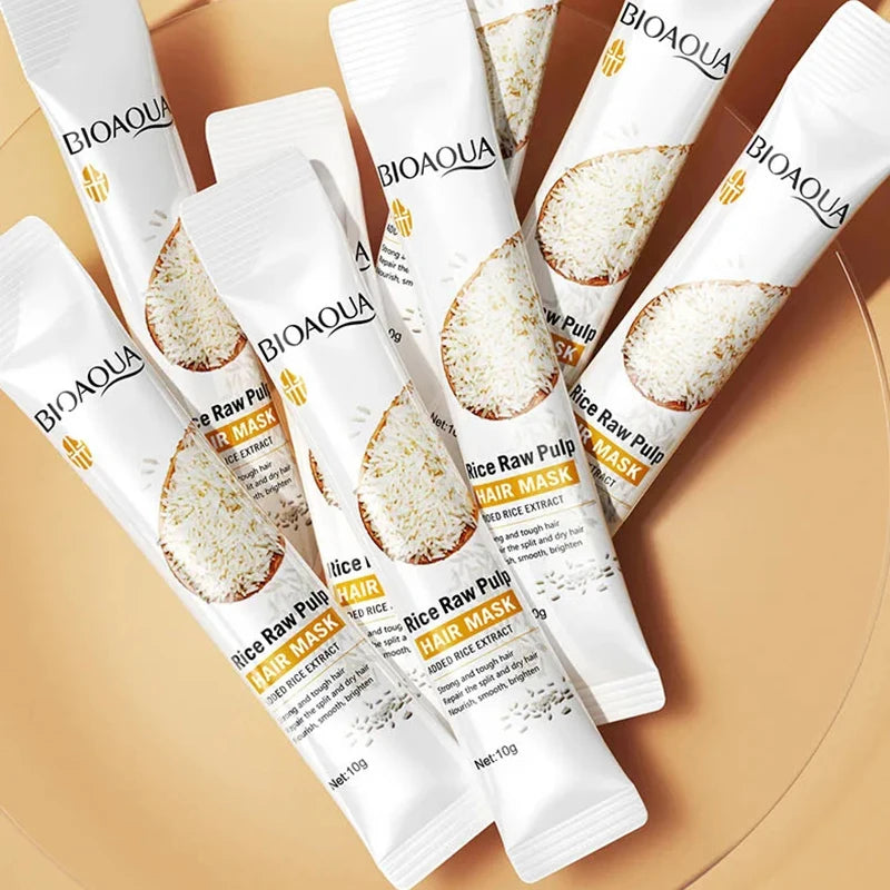 Magic repairing hair mask, prevents dryness, branch damage, tangles, frizz, deeply hydrates, smooths, soft, professional, natural care