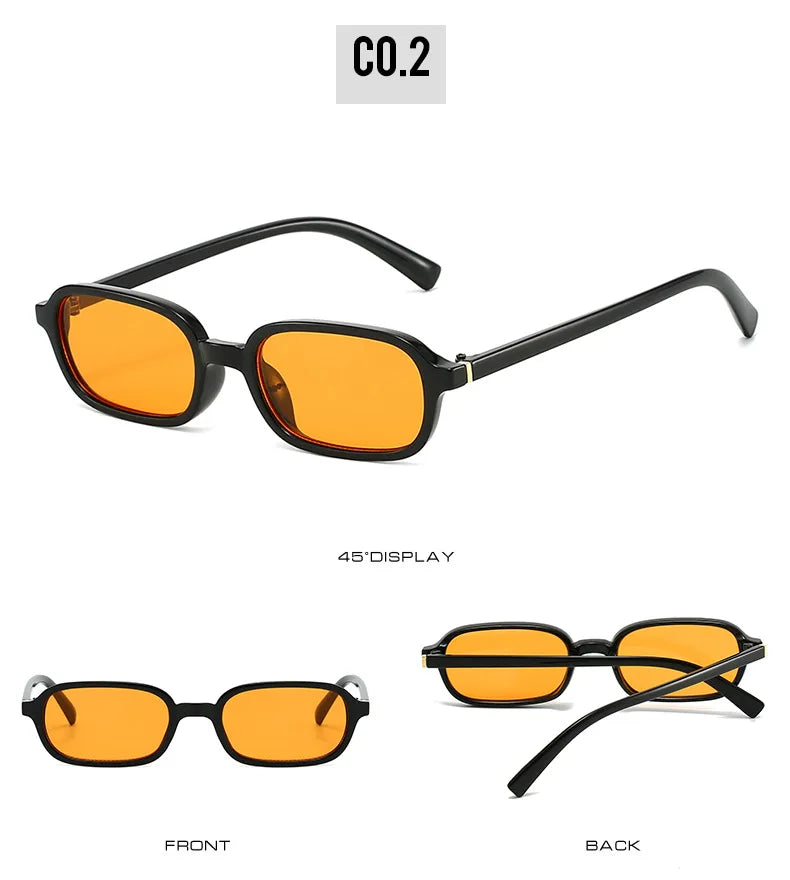 Petites lunettes de soleil rondes à la mode, monture géométrique, lentille PC, Protection UV multicolore, nuances unisexes
