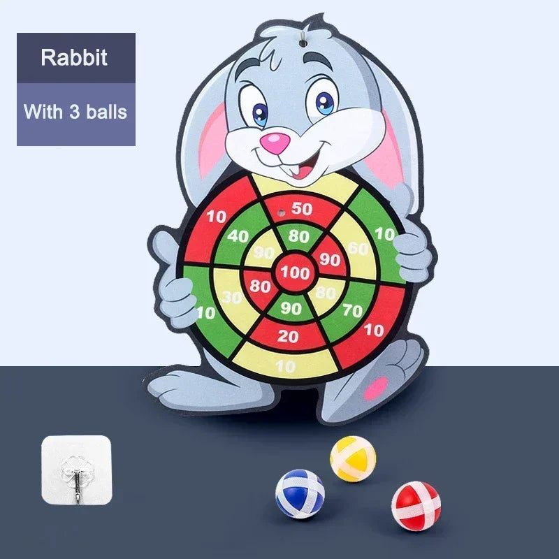 Jeux éducatifs jeu de fléchettes Stickey balle fléchette enfant jouet enfant Montessori jeux Sports d'intérieur pour enfants Montessori jouets cadeau