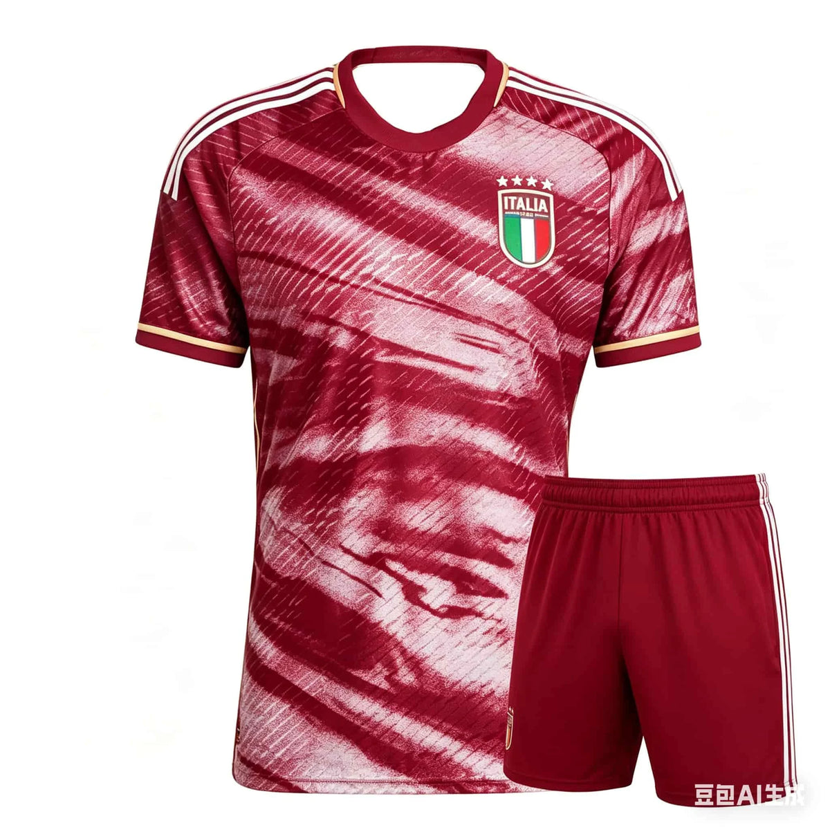 Nouvel ensemble maillot de football décontracté style italien 2026 pour adultes – T-shirt décontracté tendance à séchage rapide, coupe oversize, pour la famille (lot assorti)