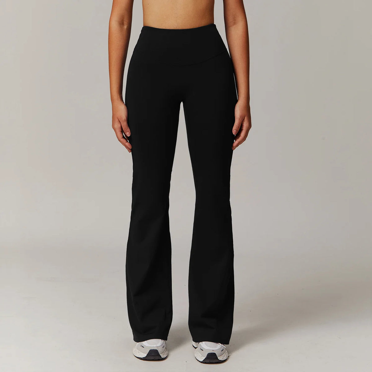 Taille haute pantalon à jambes larges Leggings femmes collants Fitness cloche-bas Yoga élastique Leggings Push Up gymnastique entraînement pantalon évasé