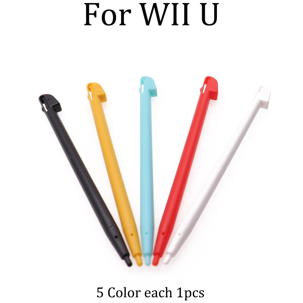 Plastic and metal touchscreen stylus, 1 set, for game consoles, compatible with Nintendo DS, Nintendo DS, Wii U, 2DS, 3DS XL, New 3DS XL, New 2DS XL