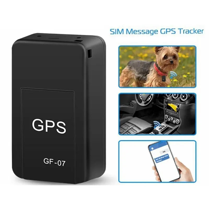 Mini traceur GPS de voiture GF 07, piste en temps réel, Anti-vol, localisateur Anti-perte, support magnétique puissant, positionneur de messages SIM