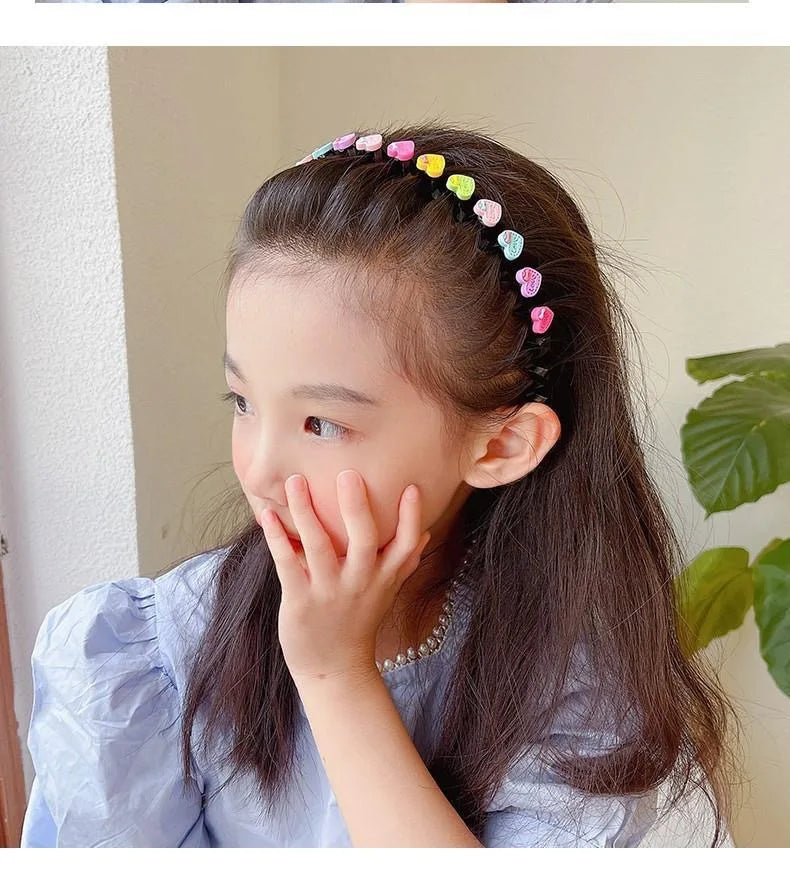 Accessoires de cheveux pour filles cravates bandeaux bande Bandeaux Scrunchie Bandana mode Haarband coréen diadème Cheveux Fille enfants mignon