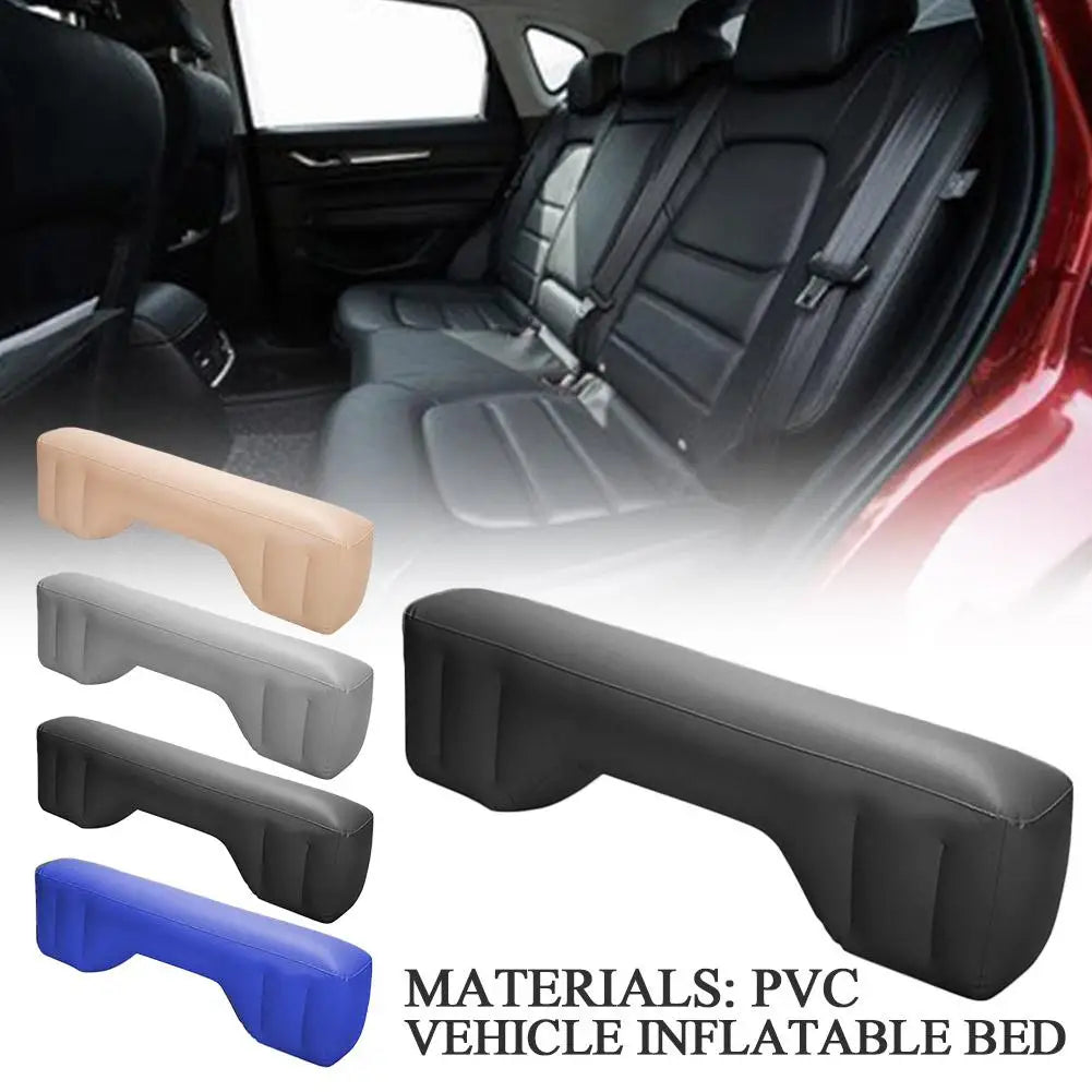Matelas gonflable de voyage pour voiture, lit pneumatique pour la logique, les aventures de camping, coussin de dégagement arrière, pédale gonflable rembourrée