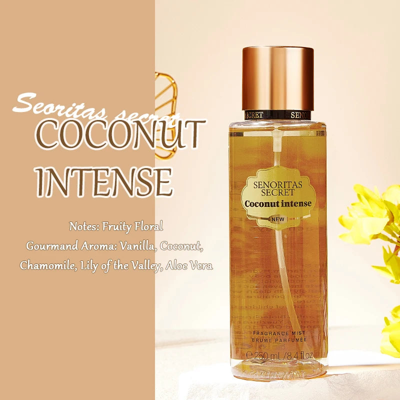 Parfum de marque originale populaire Victoria noix de coco florale fraîche parfum naturel Spray Irrésistible séduisant Date parfum Secret