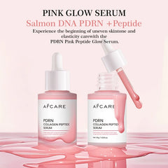 Le sérum pour le visage au peptide de collagène cible la peau terne augmente l'élasticité de la peau stimule le renouvellement de la peau répare le saumon PDRN produit coréen