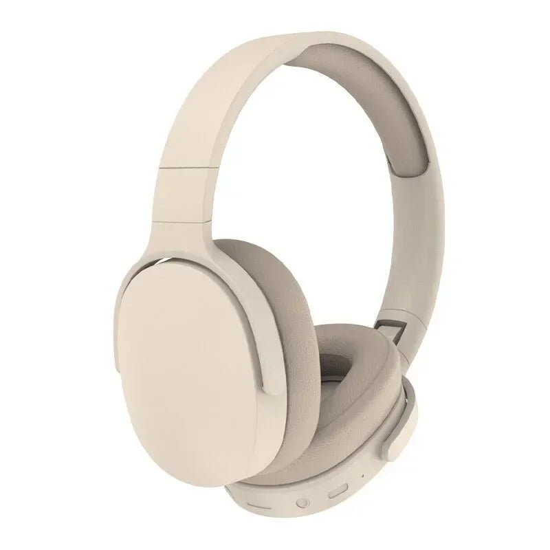 Casque sans fil Bluetooth casque sur l'oreille Hifi stéréo véritable sport écouteurs TF AUX lecteur de musique avec micro HD