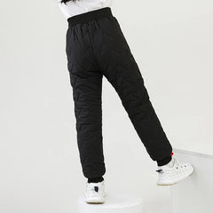 Filles hiver chaud mode cachemire coton pantalon pour garçons âgés de 3 à 12 ans enfants décontracté imperméable épaissir pantalons de survêtement vêtements pour enfants
