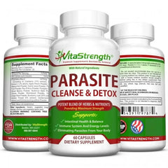 Nettoyant parasite premium - Détox intestinal - Soutient parasites et autres vers intestinaux