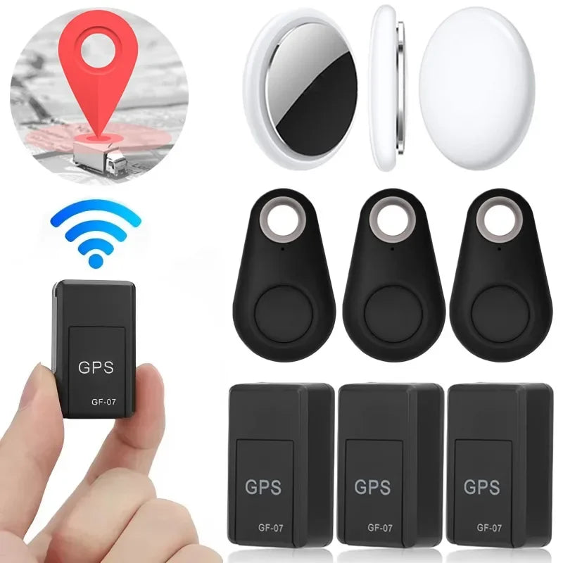 Mini traceur GPS de voiture, localisateur antivol, suivi en temps réel, positionneur SIM, support magnétique, traceur antivol GF-07, 1/2/3 pièces