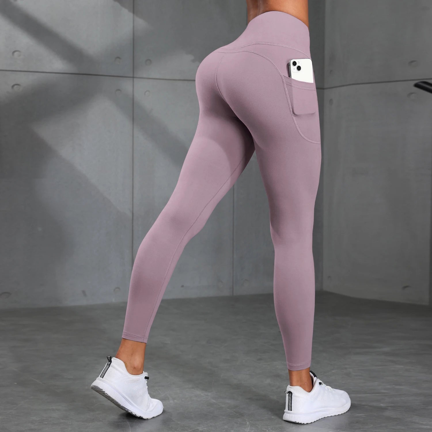 Pantalon de Yoga taille haute avec poches pour femmes, Leggings de Compression pour le sport, le Fitness, la course à pied
