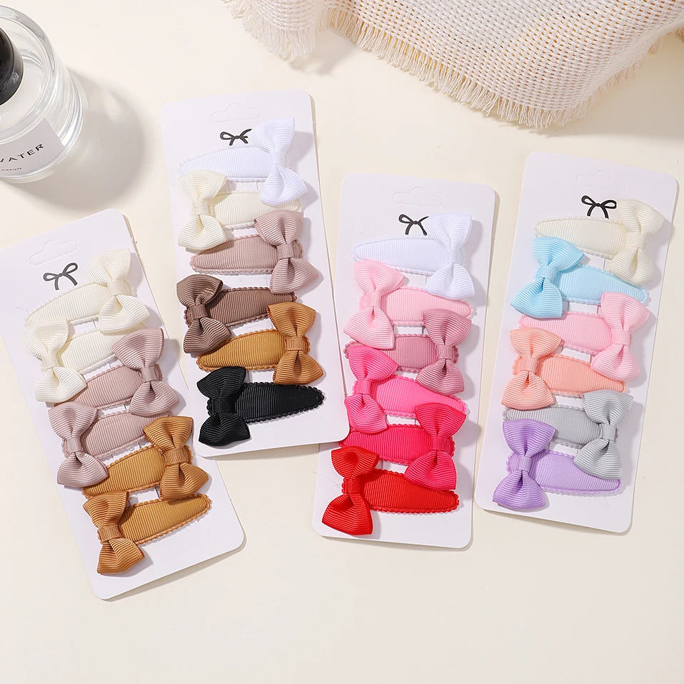 Enfants frais pince à cheveux ensemble fleur imprimé doux papillon épingles à cheveux enfants BB cheveux frange Clips Barrettes fille accessoires chapeaux