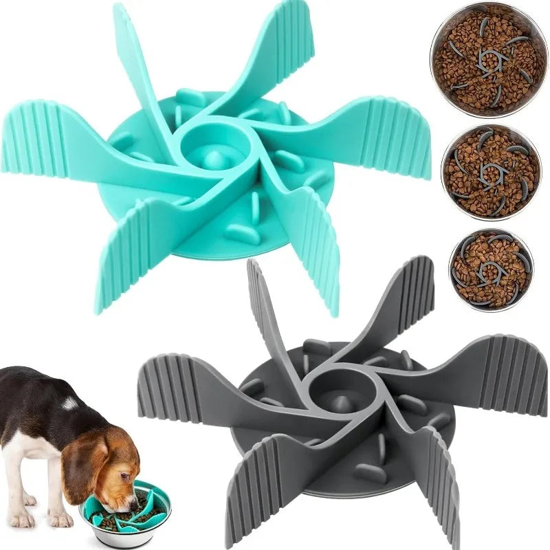 Mangeoire pour animaux de compagnie, ventouse puissante, bol Anti-étouffement pour aliments lente, pratique, facile à nettoyer, temps d'alimentation étendu pour chiens, fournitures pour animaux de compagnie