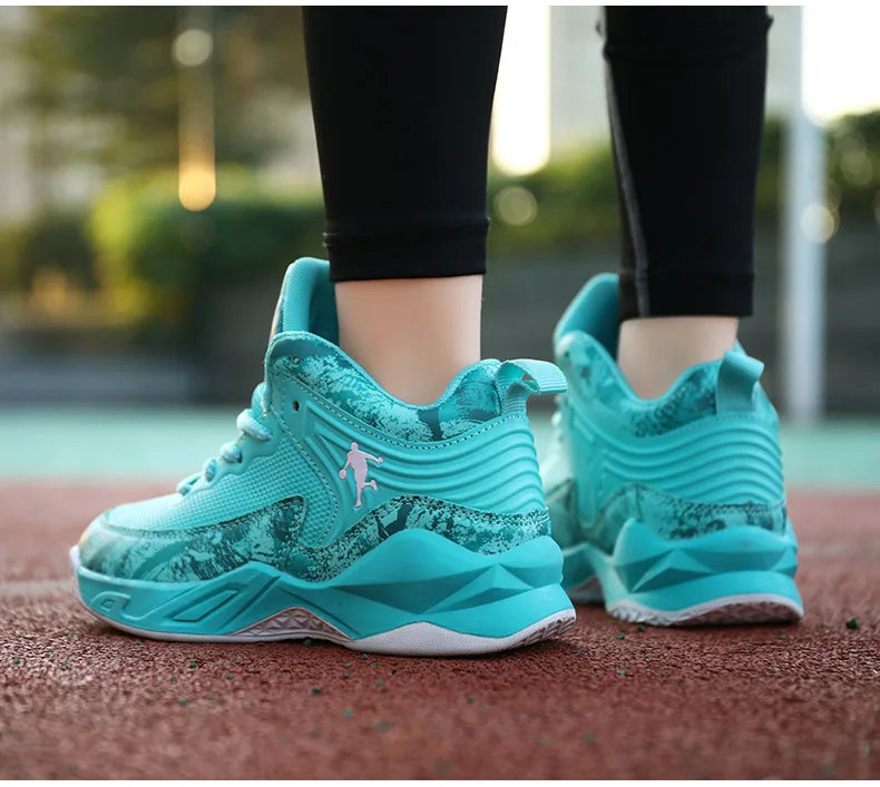 Chaussures de Basket-ball pour enfants, baskets d'extérieur antidérapantes, de sport, de course, d'entraînement, de marche
