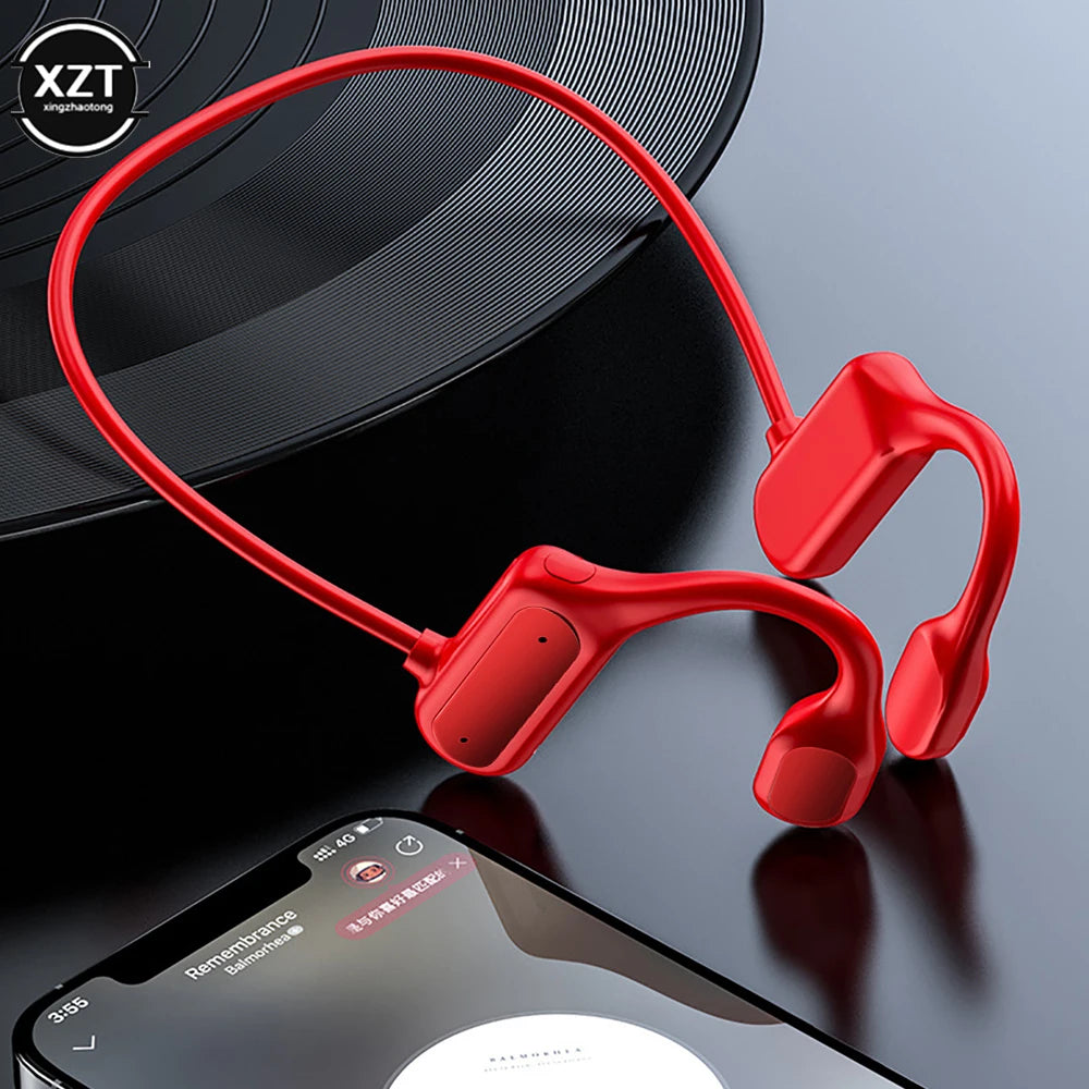 Écouteurs sans fil étanches avec microphone, casque Bluetooth 5.0, équipement audio Sophia Conducting, stéréo, OpenEAR, sports de plein air, BL09
