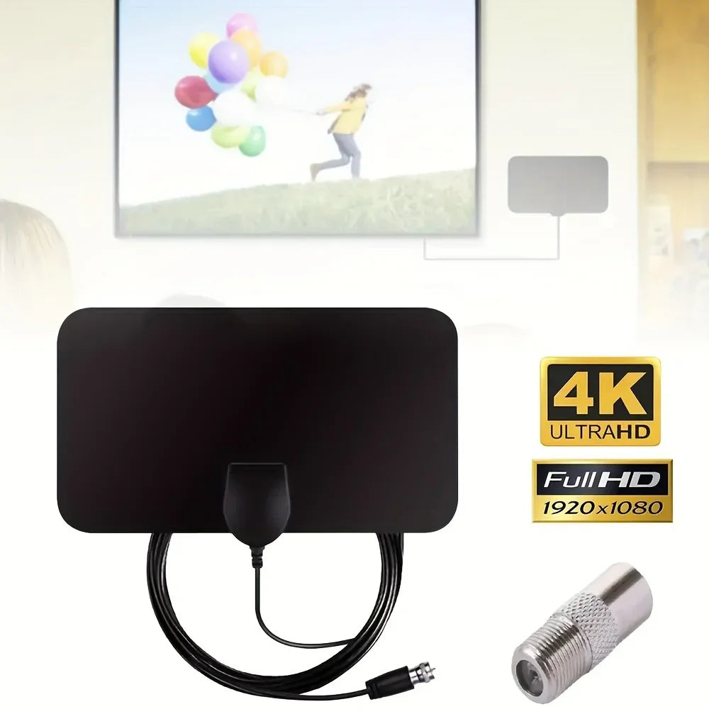 Antenne de télévision numérique 4K 1080p pour Smart TV, dernière antenne HD Portable 2023, Support intérieur