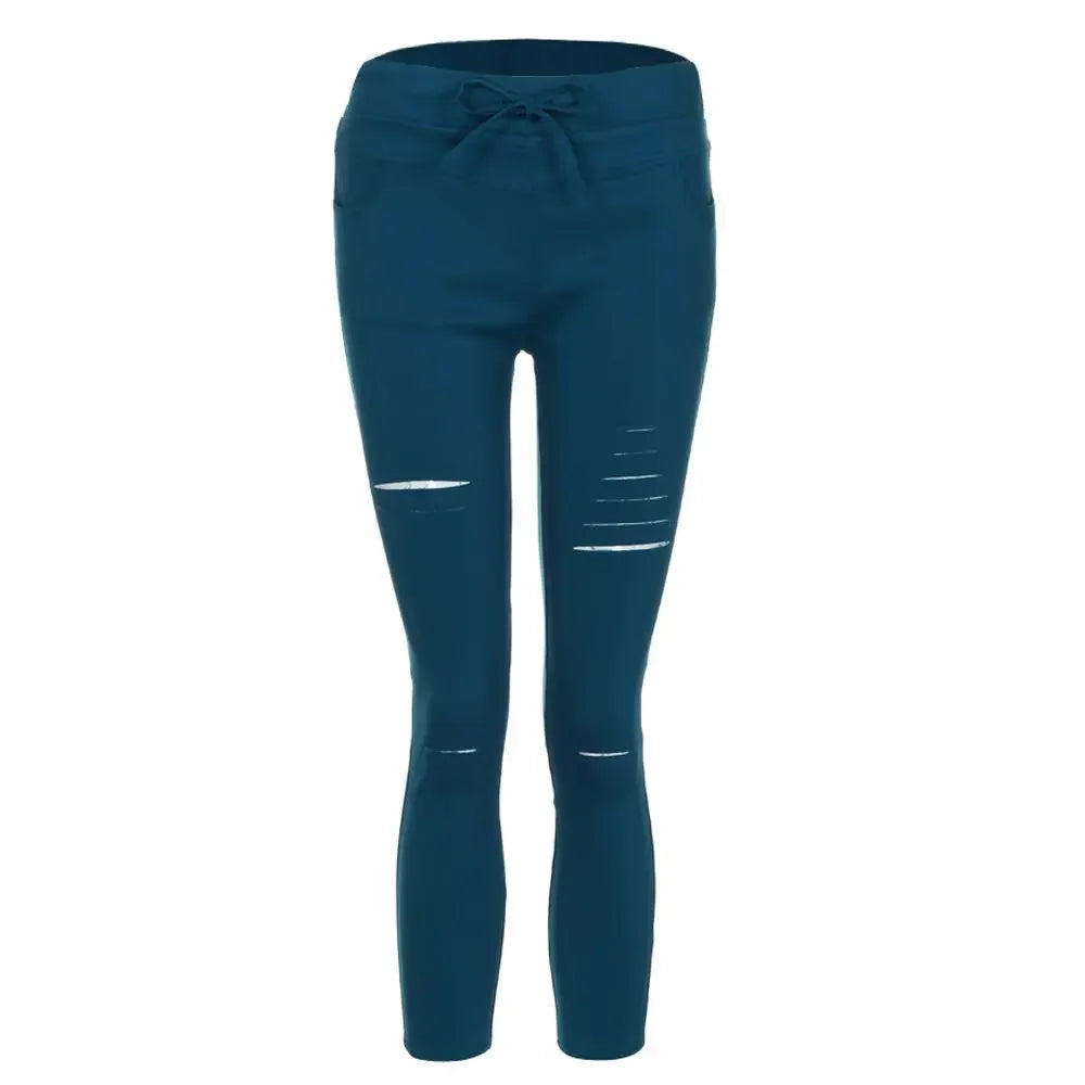 Jean déchiré pour femmes femmes grande taille pantalon déchiré pantalon crayon extensible Leggings femmes jean femme jean