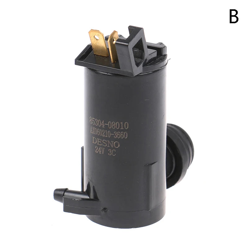 Essuie-glace universel pour voiture, pompe de lave-glace, moteur à jet d'eau, 12V, 24V, 1PC, nouveau