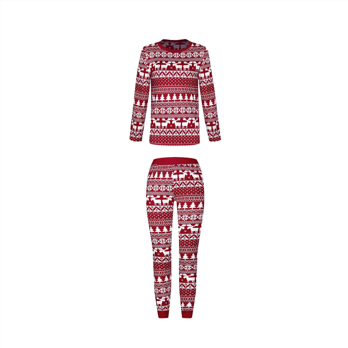 Ensemble de pyjamas parent-enfant, vêtements de Noël, vêtements d'intérieur parent-enfant, impression de Noël, nouveau
