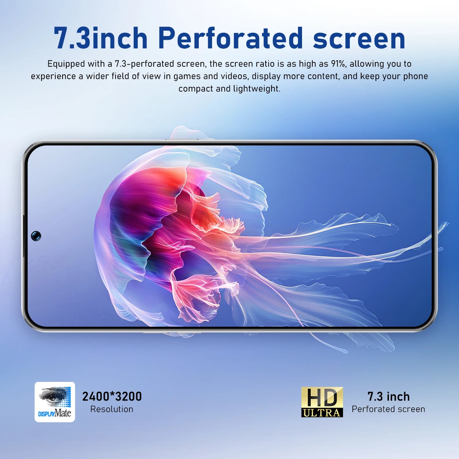 2025 New Pad GT30 Pro Tablet PC 7.3-inch HD 4K Android 14 16GB + 1TB 7800mAh Battery 4G 5G Dual SIM WiFi GPS