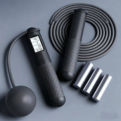 Adult jump rope, wireless and compact fitness training jump rope, suitable for indoor and outdoor use, Christmas gift