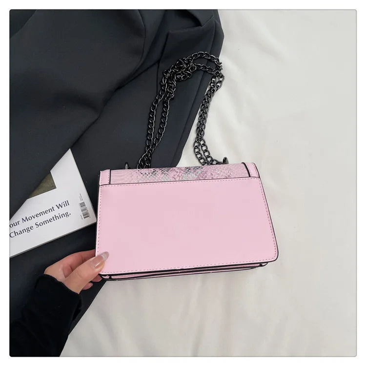 Sac à bandoulière simple pour femmes, style coréen, à la mode, design de niche décontracté, chaîne polyvalente, exquis, style occidental