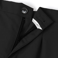 Pantalons pour enfants, uniformes scolaires noirs pour adolescents, pantalons formels à taille réglable, bleu marine, gris, vêtements cadeaux d'anniversaire