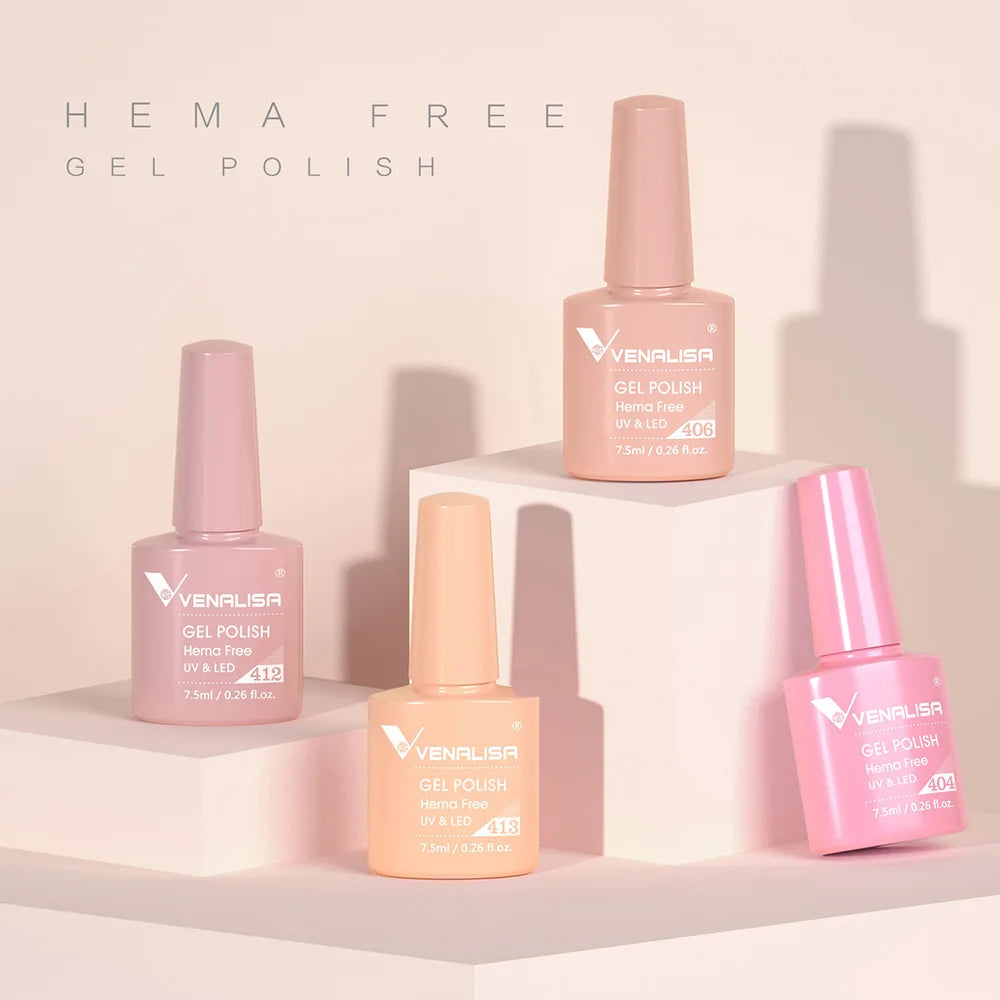 Venalisa VIP4 vernis à ongles 7.5ml HEMA gratuit tremper UV LED Gel vernis couverture complète Super Texture magnifique manucure à ongles