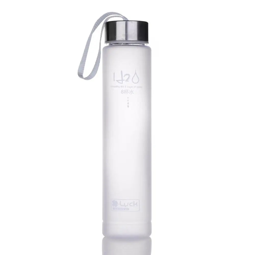 Bouteille d'eau conviviale rée en plastique pour filles et garçons, bouilloire de sport portable et étanche, 280ml