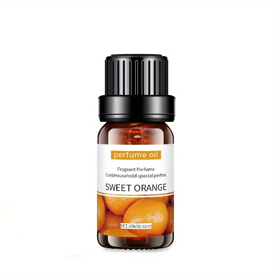 12 types d'huiles essentielles biologiques, kit d'huiles essentielles d'aromathérapie pour diffuseur, humidificateurs, aromathérapie, fabrication de bougies (10 ml)