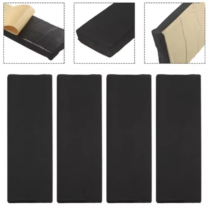 Bande Anti-collision pour porte de voiture, 4 pièces, bloc Anti-collision pour Garage, protection d'angle pour pare-chocs, mousse pour espaces de stationnement, entrepôts