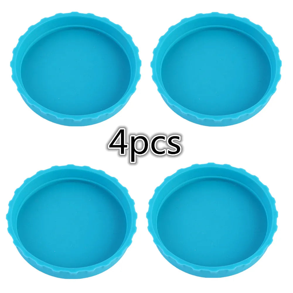Couvercles de canettes de boissons réutilisables, couvercles de canettes de boissons, protecteurs de couvercles de Soda, bouchon de bouteille d'étanchéité en Silicone, couvercle d'étanchéité anti-fuite