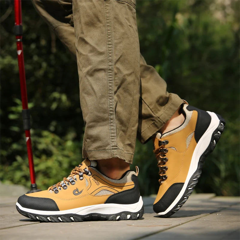 Men's leather shoes, casual men's shoes, sneakers for spring, autumn, winter, men's tennis shoes, lightweight walking shoes