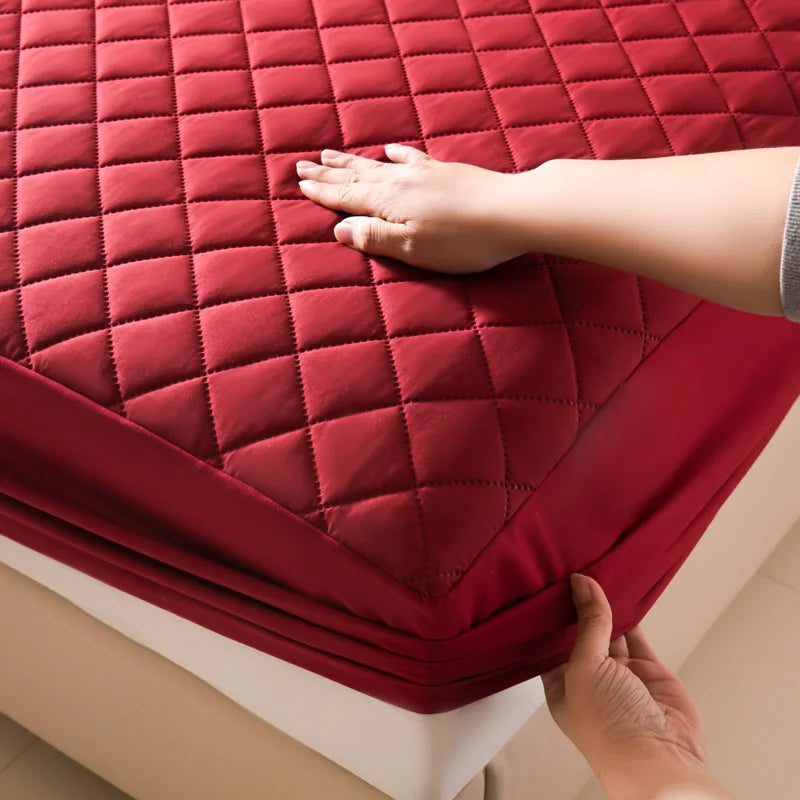Housse de matelas imperméable, Anti-acariens, douce, confortable, respirante, drap-housse non inclus, taie d'oreiller