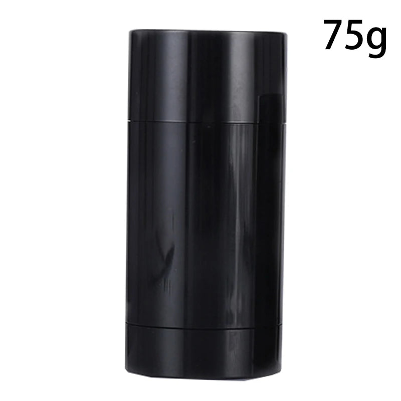 Tube déodorant rond torsadé fait à la main, 15/30/50/75g, remplissage du fond, bâton de Blush vide, bâton de remplissage, conteneur déodorant de voyage