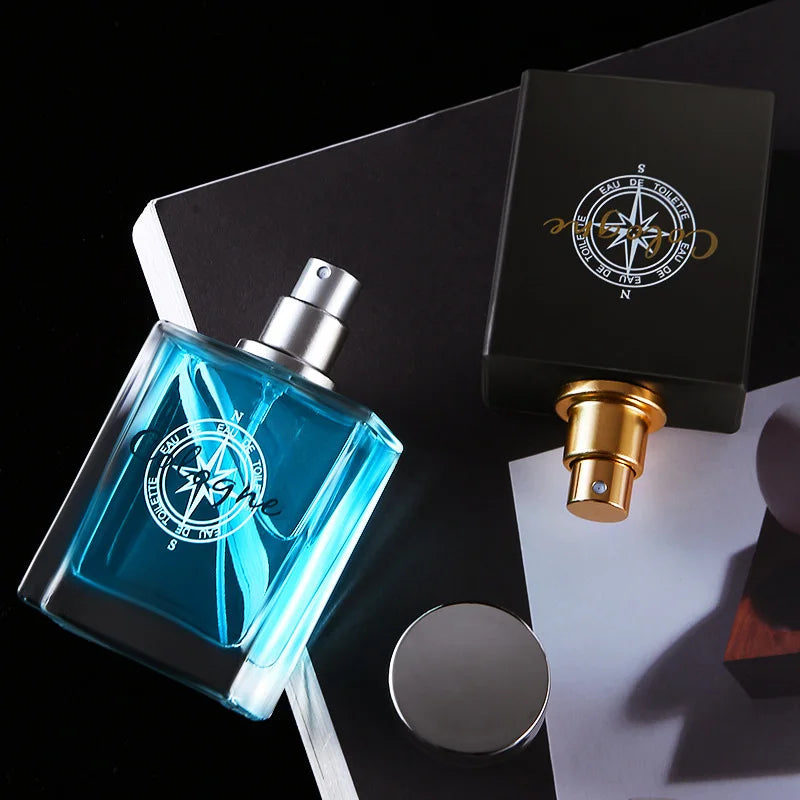 Amant noir pour hommes Cologne bois mélangé bois De santal Eau De Toilette parfum rafraîchissant longue durée déodorant parfum charmant
