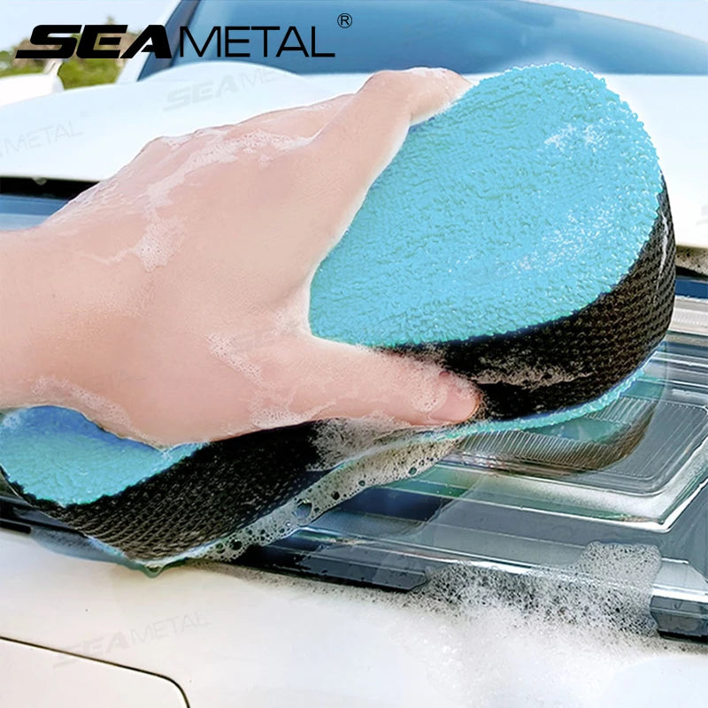 SEAMETAL éponge de lavage de voiture haute densité grande éponge de nettoyage à haute Absorption d'eau voiture détaillant polissage soin éponge de lavage